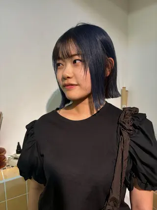 ミディアム カラー sakura🌸 レイヤー/韓国ヘアのヘアスタイル