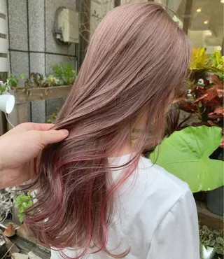 カラー 髙橋 美妃のヘアスタイル