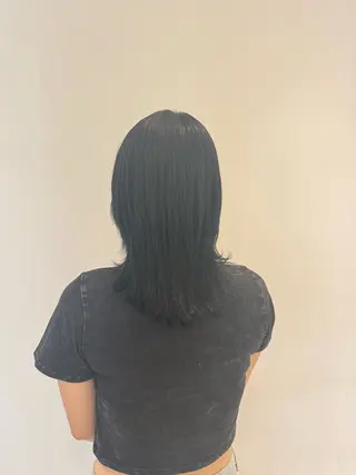 カラー 村田 奈月のヘアスタイル