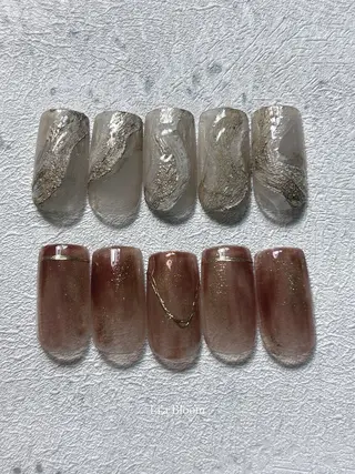 ネイル Li'a Bloom所属・🦋🤍 madoka🤍のネイルデザイン