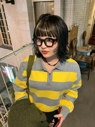 ショート カラー 似合わせカット/ 個性派🩶LANAのヘアスタイル