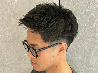 ショート メンズ Hwyl by Niau MEN'S HAIR所属・原口 颯太のヘアスタイル