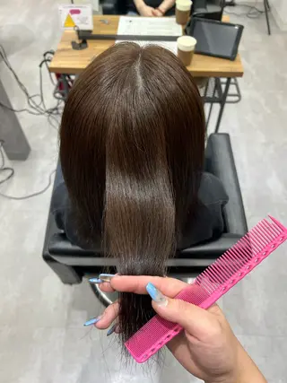 ミディアム カラー いろあそび所属・12月限定🉐カット モデル募集🉐のヘアスタイル