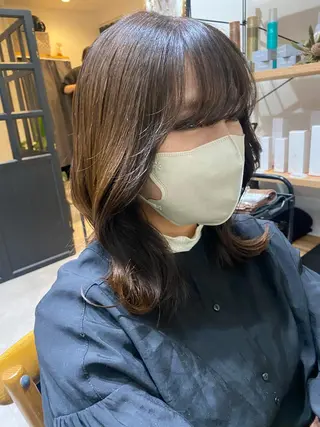 セミロング Dxxxx III所属・女性目線の大人 メンズ*Ayakaのヘアスタイル