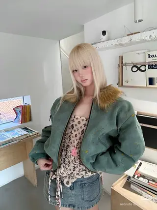 カラー 表参道/ハイトーン/ misaki🎀のヘアスタイル