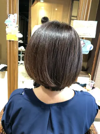 ショート 縮毛矯正/髪質改善 主税巧一のヘアスタイル