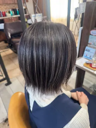 ミディアム カラー 北村 優樹のヘアスタイル