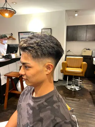 ショート メンズ ボイスバーバー高野店所属・田畑 凜仁のヘアスタイル