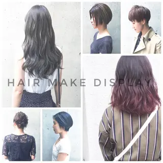 ショート カラー ヘアアレンジ 井上 美奈子のヘアスタイル