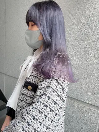 セミロング カラー カラーパティシエ facce🌼ikoのヘアスタイル