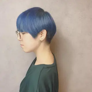 ショート カラー 丸山 晶平のヘアスタイル