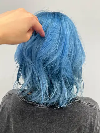 ミディアム 🍋暖色カラーヘアア レンジniina🍋のヘアスタイル