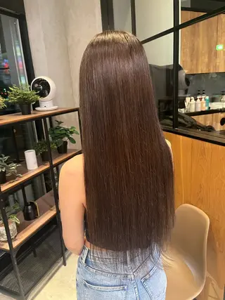 ロング カラー ヘアアレンジ yuuri🎀/大宮 /韓国ヘア/レイヤーのヘアスタイル