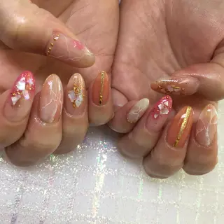 ネイル among アマン所属・lecoa_ kana／amongのネイルデザイン