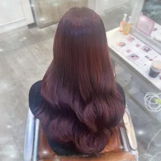 カラー 🎼艶感カラー ヘアメ たま🎀のヘアスタイル