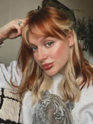 カラー 莉乃/縮毛矯正/髪質 改善/艶カラーのヘアスタイル