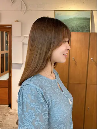 セミロング ENIEN MAKE'S 立川所属・綾/ベージュカラー /パーマ🩰のヘアスタイル