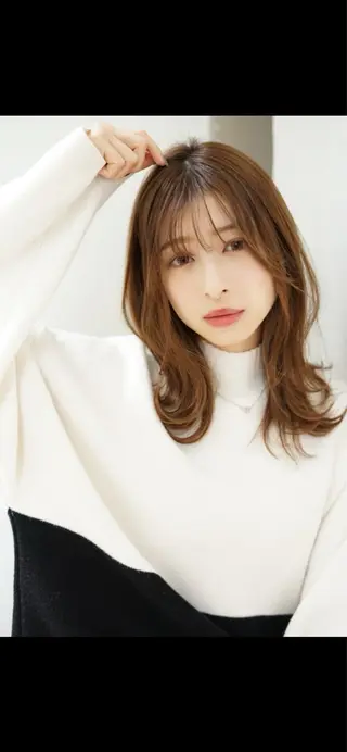 ロング 柏木 輝仁のヘアスタイル