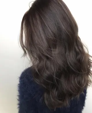セミロング カラー パーマ ヘアアレンジ メンズ キッズ ネイル マツエク・マツパ 髪質改善🇰🇷 レイヤーカット/梅田のヘアスタイル