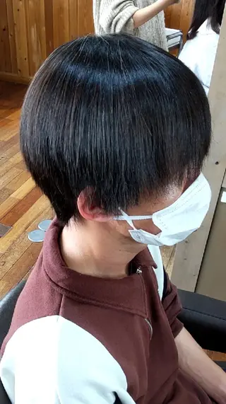 メンズ もり はなののヘアスタイル