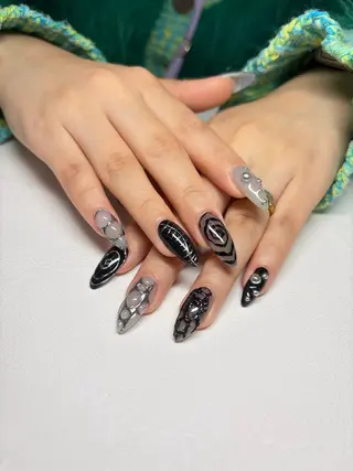 ネイル repos-ルポ-所属・maxkelly nishiguchiのネイルデザイン