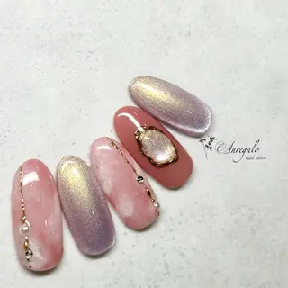 ネイル nail salon Anregalo《アンレガロ》所属・橋本 麻未のネイルデザイン