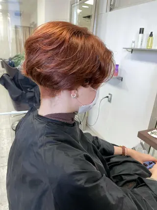 ショート カラー職人/上川原 雄飛のヘアスタイル