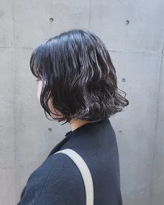 ショート なみまきパーマ/ボブ パーマ🌼杉田 萌恵のヘアスタイル