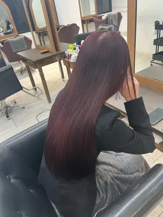 ロング カラー aid恵比寿所属・牧之瀬 拓海のヘアスタイル