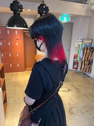 ミディアム カラー 🩷ハイトーン透明感 レイヤー🩷ユリカのヘアスタイル