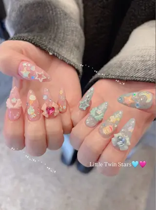 ネイル She nail studio 原宿所属・パラジェル有/ スカルプ/mahoのネイルデザイン