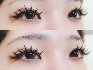 マツエク・マツパ オーロラ所属・AURORA RINAのマツエク・マツパデザイン