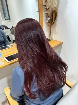 ロング カラー 🍒透明感カラー NO.1/ララ🍒のヘアスタイル