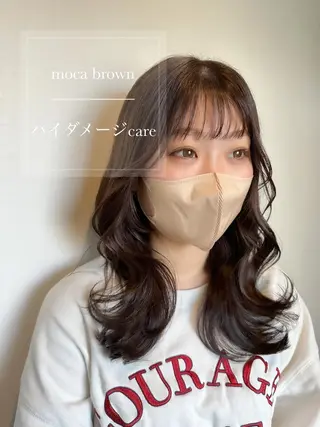 ロング カラー ヘアアレンジ topstylist 芳賀みなみのヘアスタイル