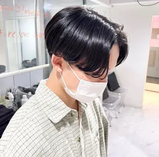 ショート カラー パーマ ヘアアレンジ メンズ まゆ毛・まゆ毛の専門店   aitas 津田沼店所属・ayu ♥のマツエク・マツパデザイン