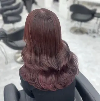 ロング カラー 🤍透明感推しカラー 🤍yui‪💞✨のヘアスタイル