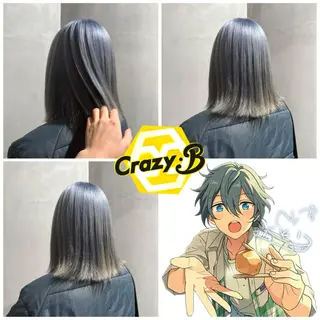 ショート カラー 🩶sayumi🩶 ボブ/美髪矯正/柏のヘアスタイル