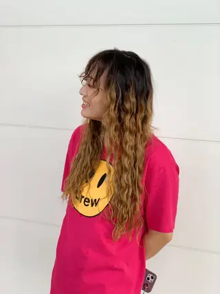 パーマ lily_r所属・永田 百苗のヘアスタイル