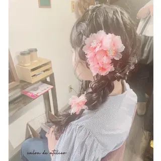 ヘアアレンジ サロンデアトリエ 愛沙花のマツエク・マツパデザイン