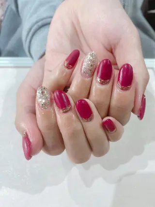 ミディアム JNA認定講師🌸 RIEのネイルデザイン