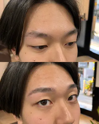 メンズ アイブロウ BARBER MIKI所属・BARBERMIKI 眉/シェービングの眉毛・アイブロウイメージ