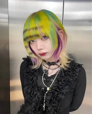 カラー Null所属・残留しないハイトーン 🎀マホのヘアスタイル