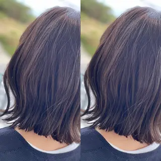 ミディアム カラー Snaly カラー特化ページのヘアスタイル