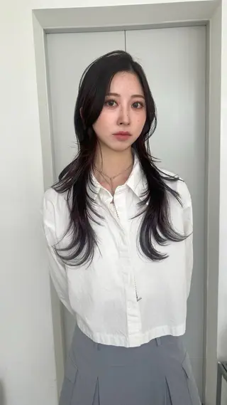 ロング ミチオノザワヘアサロン所属・カット 🔹KAIRIのヘアスタイル