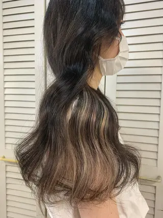 ロング カラー アンククロス青山店所属・ANKHCROSS りりあのヘアスタイル