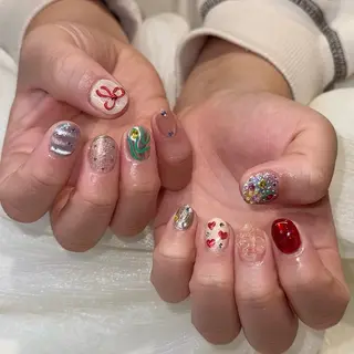 ネイル 新井 ひなののネイルデザイン