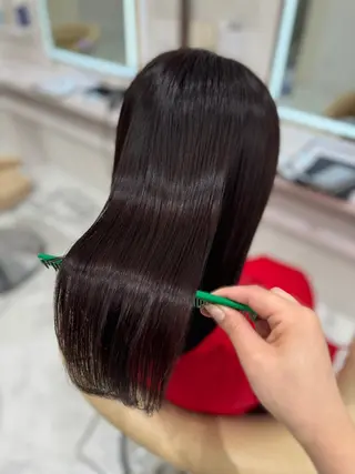 セミロング 韓国ヘアーサロン MARIA🐈‍⬛のヘアスタイル