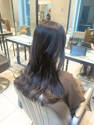 ロング SALOWIN 銀座一丁目店所属・髪質改善/縮毛矯正 🎀小林 唯 🎀のヘアスタイル