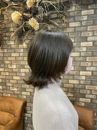 ミディアム ✨ハイトーン✨ダブル カラー✨シバサキのヘアスタイル