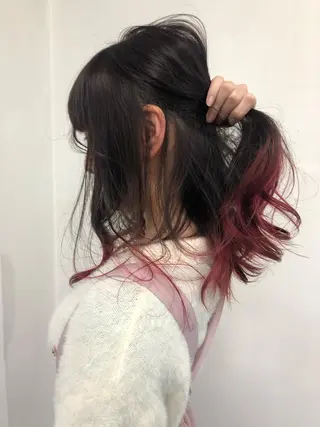 セミロング カラー CoCooN Hiromiのヘアスタイル